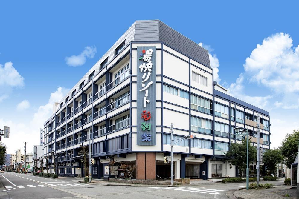 Готель Ooedo Onsen Monogatari Yamashiro Saichoraku Каґа Екстер'єр фото